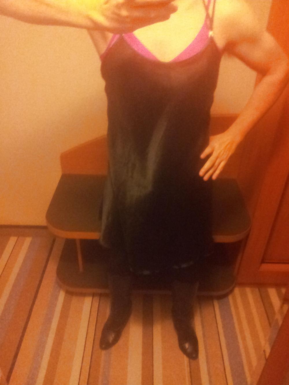 25P Panties tights boots cock ass fun this morning