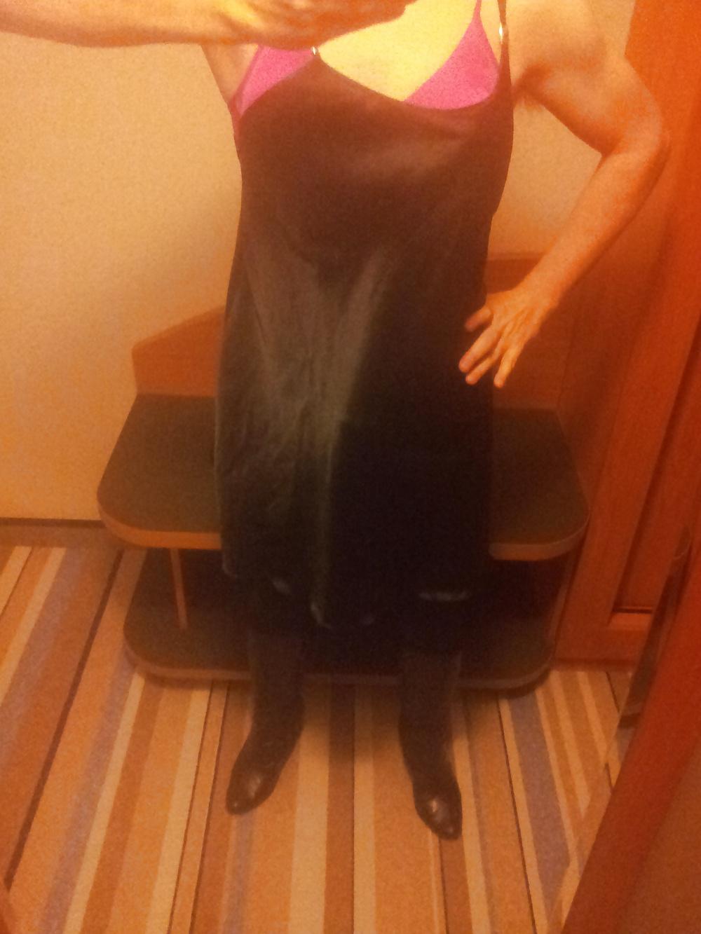25P Panties tights boots cock ass fun this morning