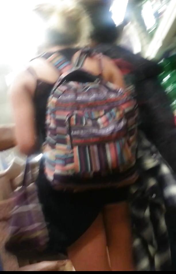 5P Opps, your skirt is caught!