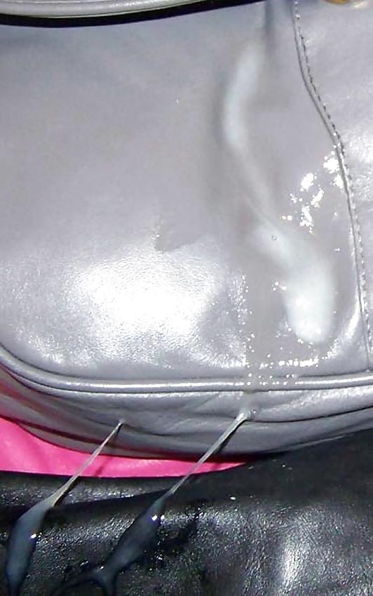 13P Leather boots, skirt and handbag