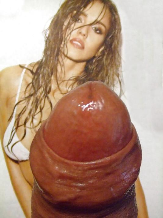 23P Jessica Alba Gets Some Thick Sperm