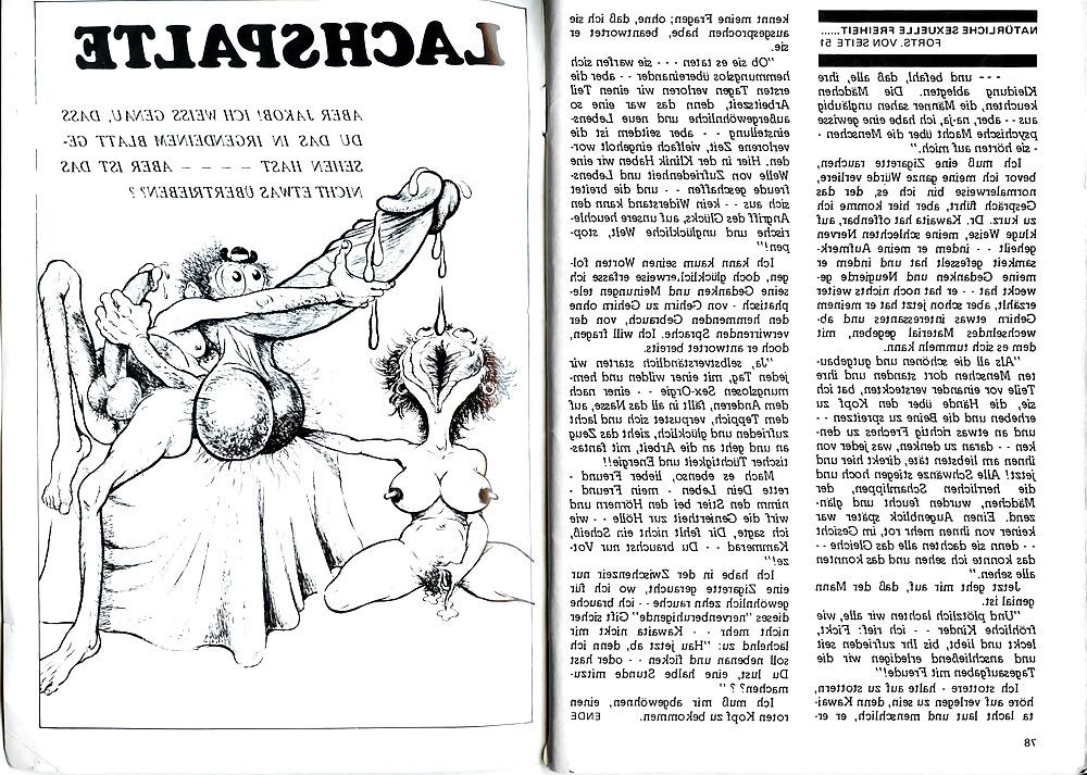 25P Vintage Magazines Samlet Week-end Sex 06 German