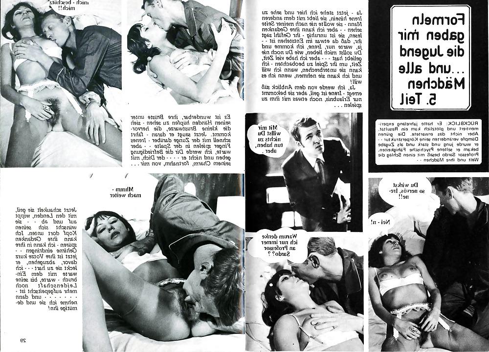 25P Vintage Magazines Samlet Week-end Sex 06 German
