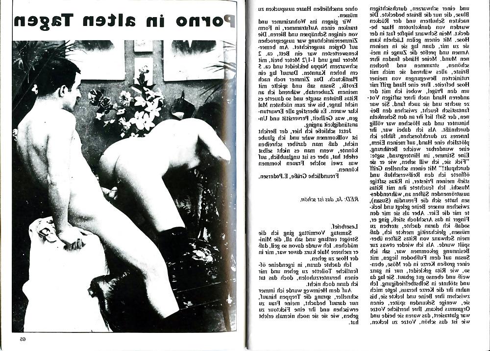 25P Vintage Magazines Samlet Week-end Sex 06 German