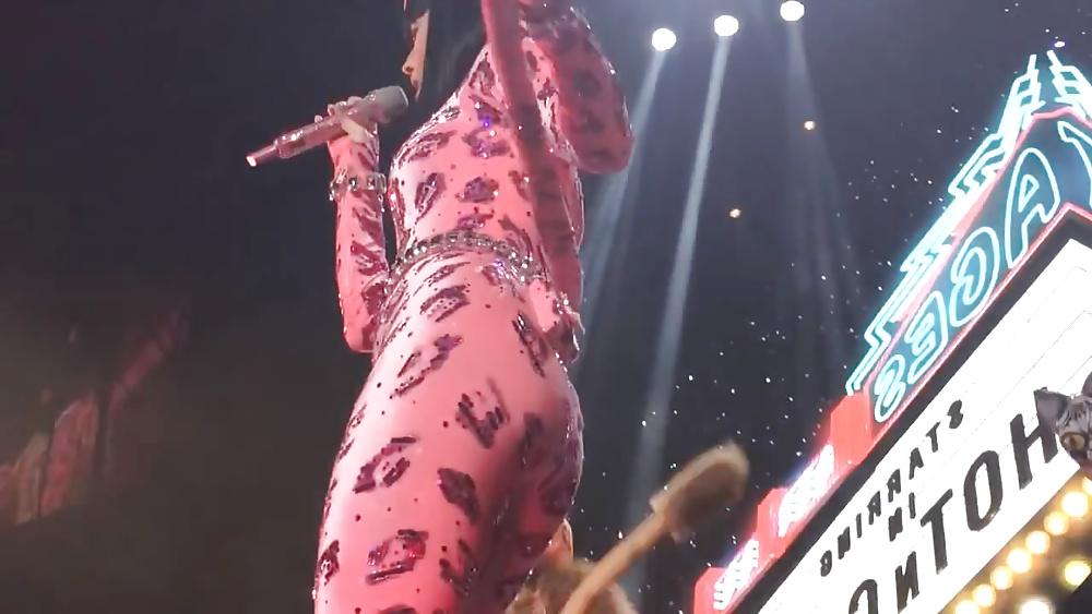 18P Katy Perry in a pink catsuit