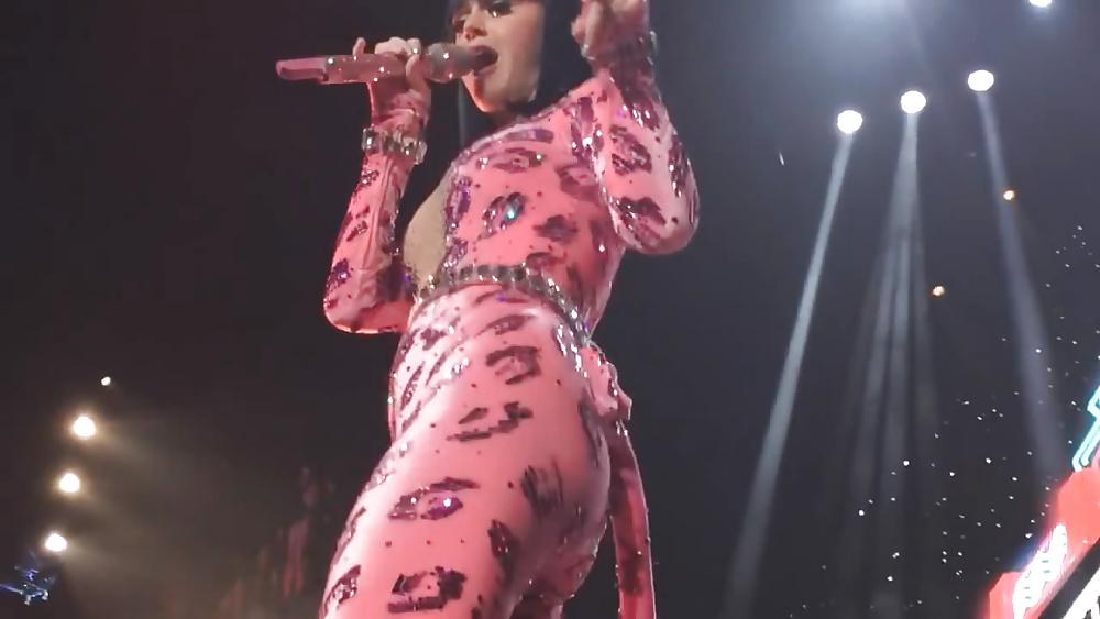 18P Katy Perry in a pink catsuit
