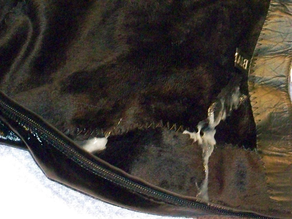 5P Leather boots cum