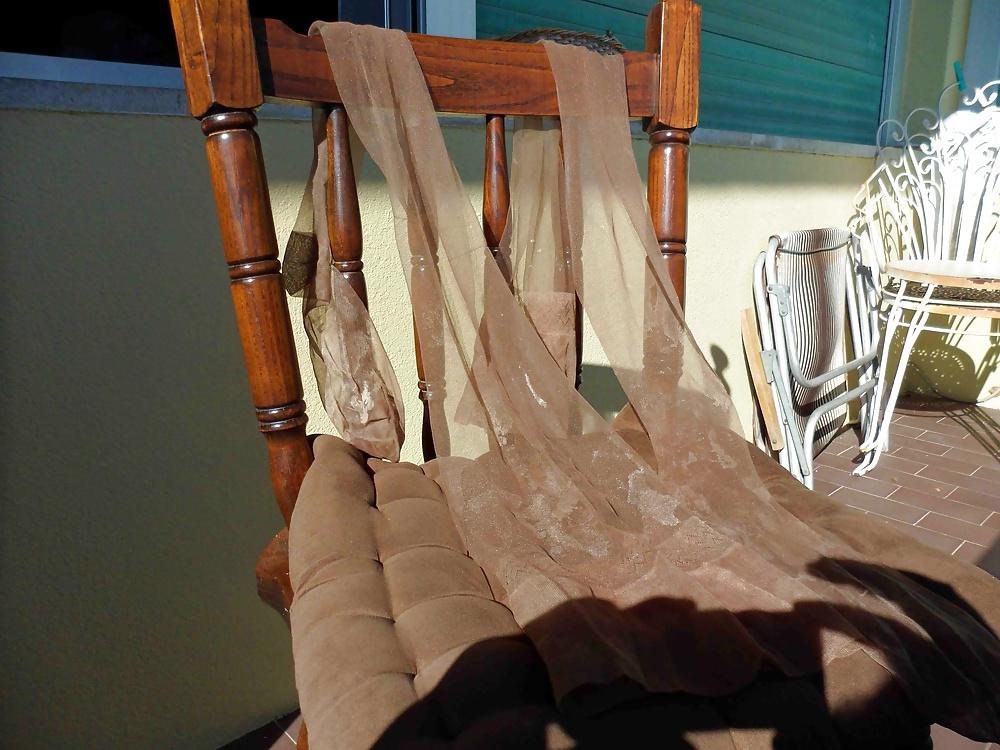 25P Sperm on devine stockings!!!!