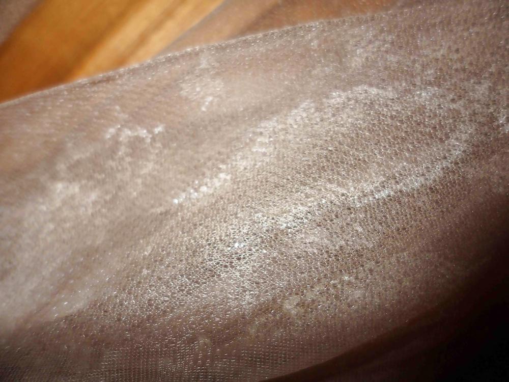 25P Sperm on devine stockings!!!!