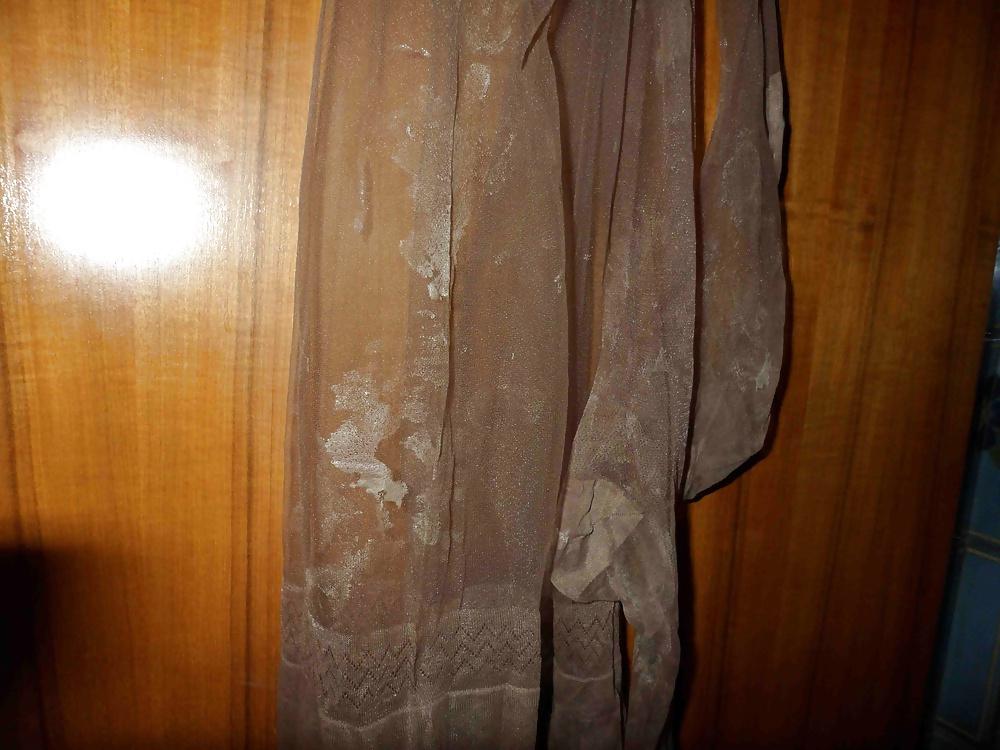 25P Sperm on devine stockings!!!!