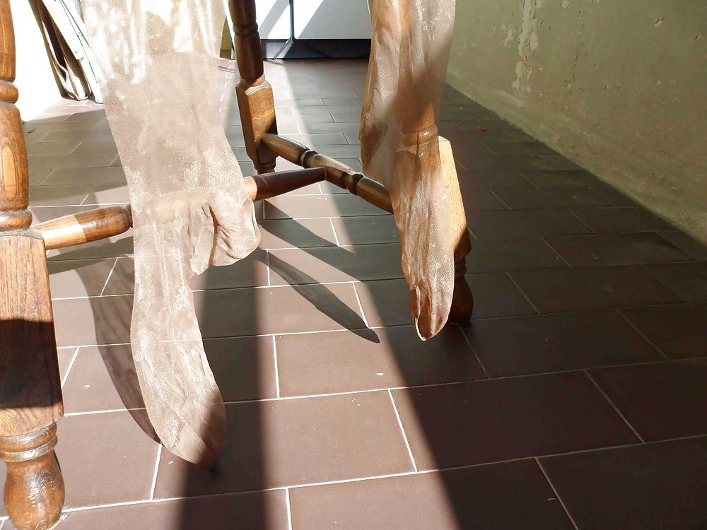 25P Sperm on devine stockings!!!!