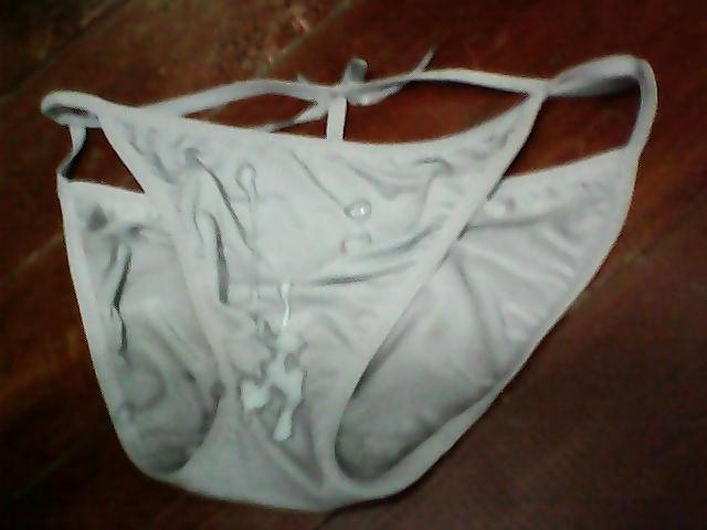9P Creampie on panty my friend