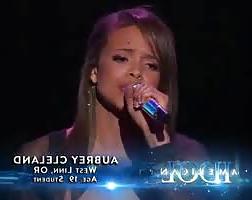 22P Aubrey Cleland - American Idol collection