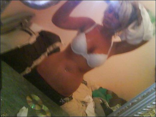 25P Busty blond uk chav slut boobs