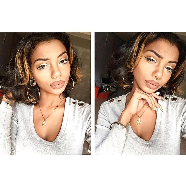 25P Sexy black hipster patty best pics set 3