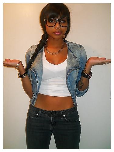 25P Sexy black hipster patty best pics set 3