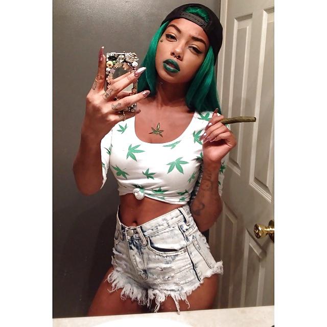 25P Sexy black hipster patty best pics set 3