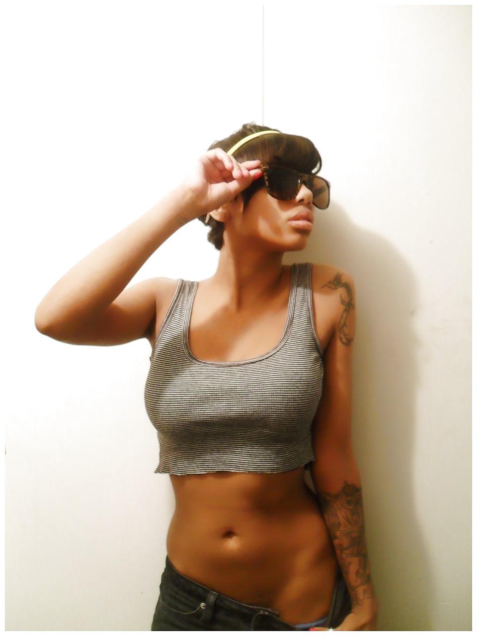 25P Sexy black hipster patty best pics set 3
