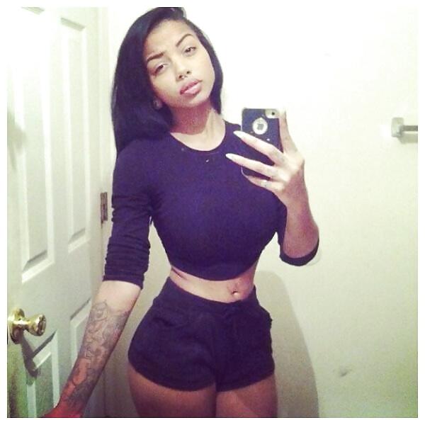 25P Sexy black hipster patty best pics set 2