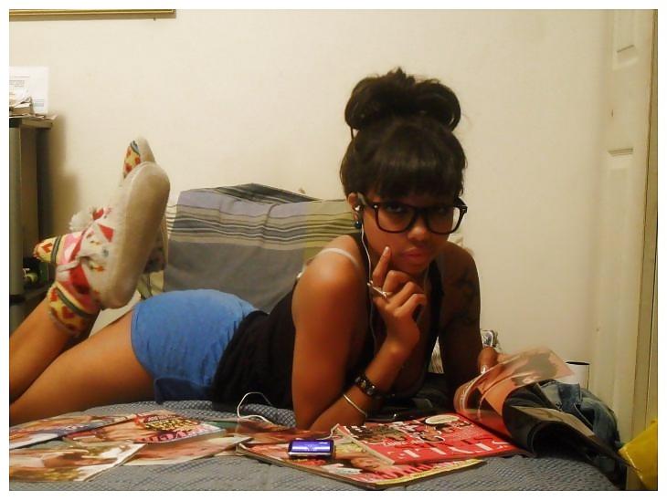 25P Sexy black hipster patty best pics set 2