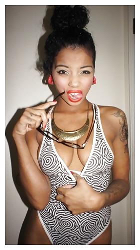 25P Sexy black hipster patty best pics set 2
