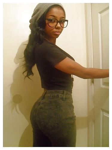 25P Sexy black hipster patty best pics set 2