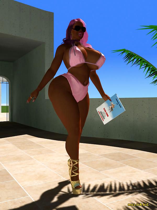 25P 3D Black BBW