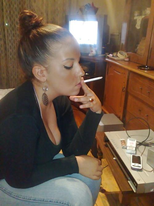 25P Smoking Babes - Trashy Chav Smokers