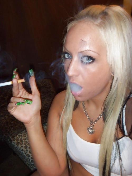 25P Smoking Babes - Trashy Chav Smokers