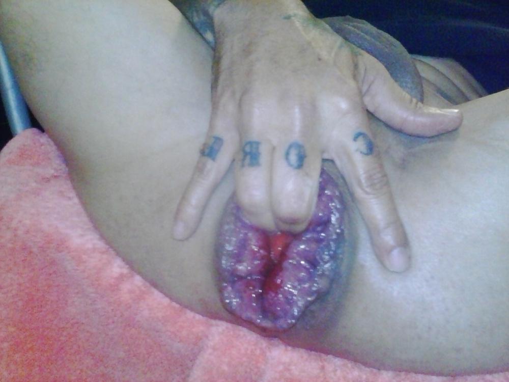 6P New pics of my gapping fuck hole