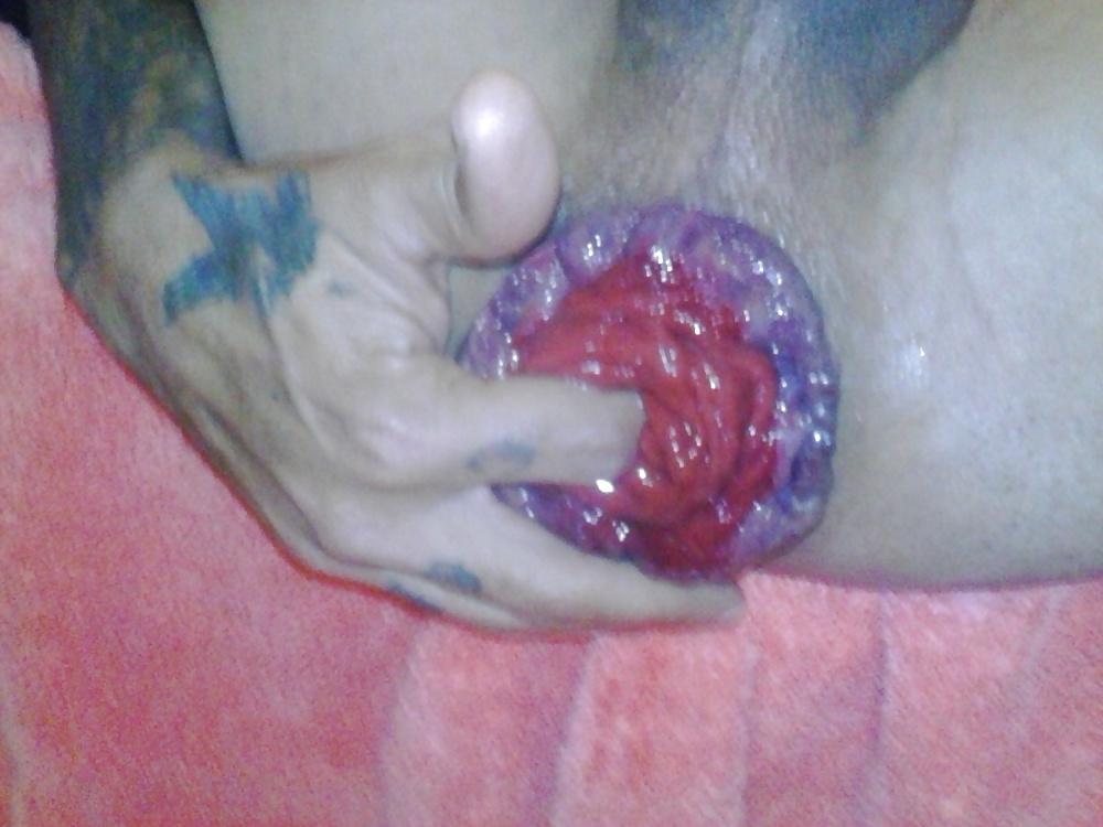 6P New pics of my gapping fuck hole