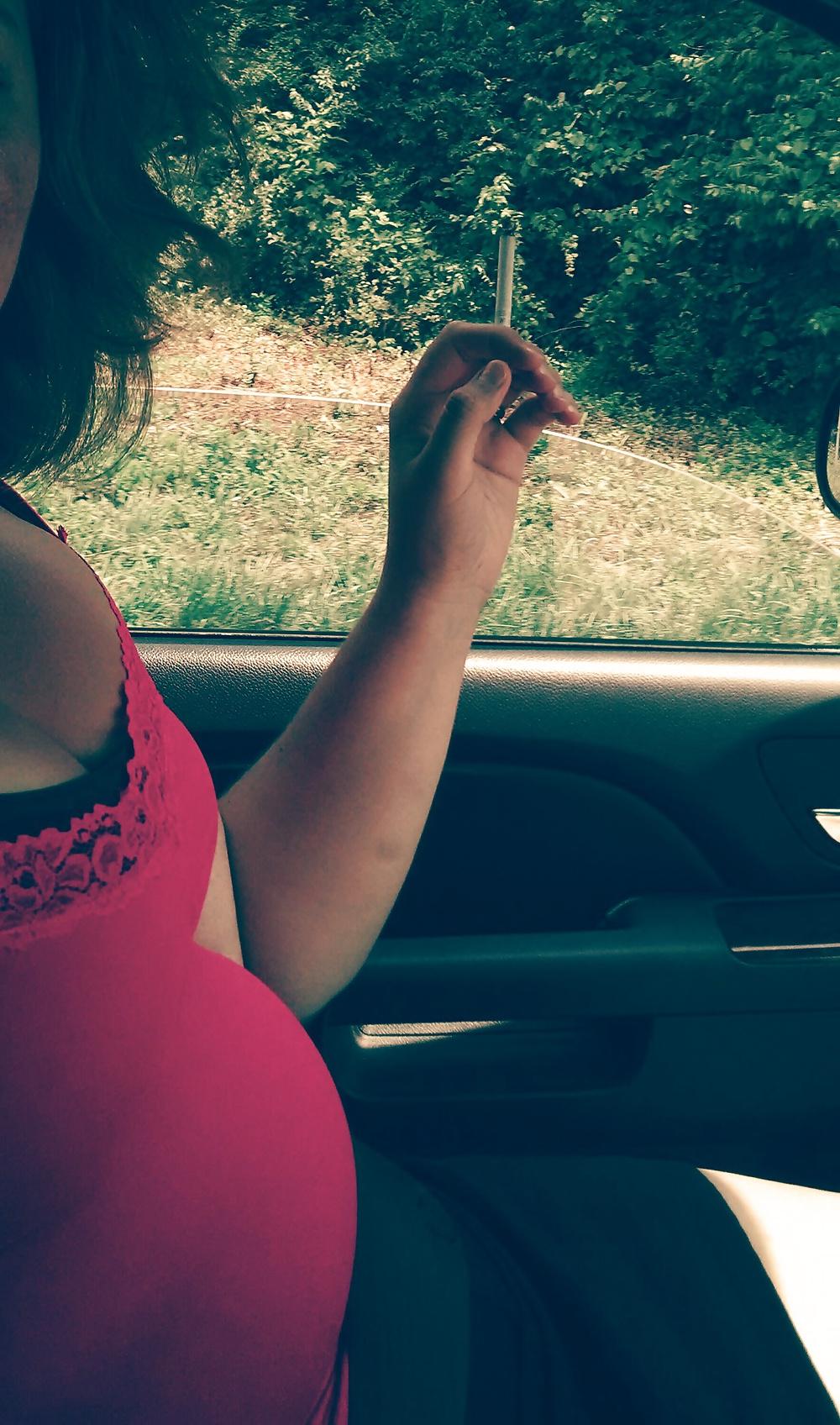 4P Wife Smoking In My Truck