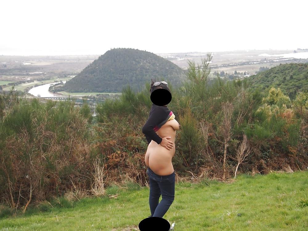25P Indian Aunty Outdoor