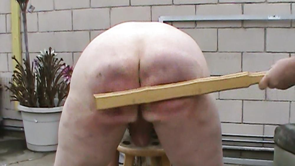 7P Caught masturbating, paddled for it