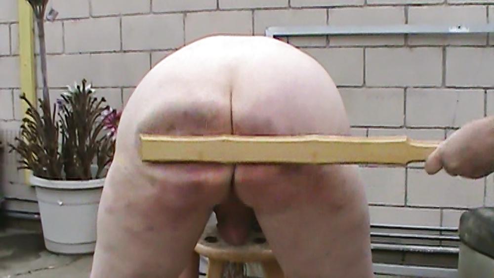 7P Caught masturbating, paddled for it