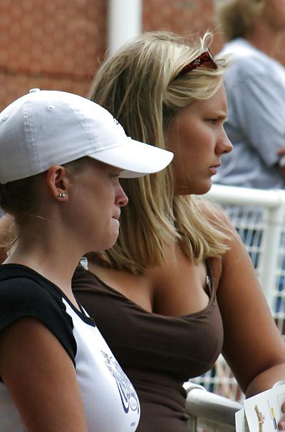 7P Candid Teen Blonde Big Boobs