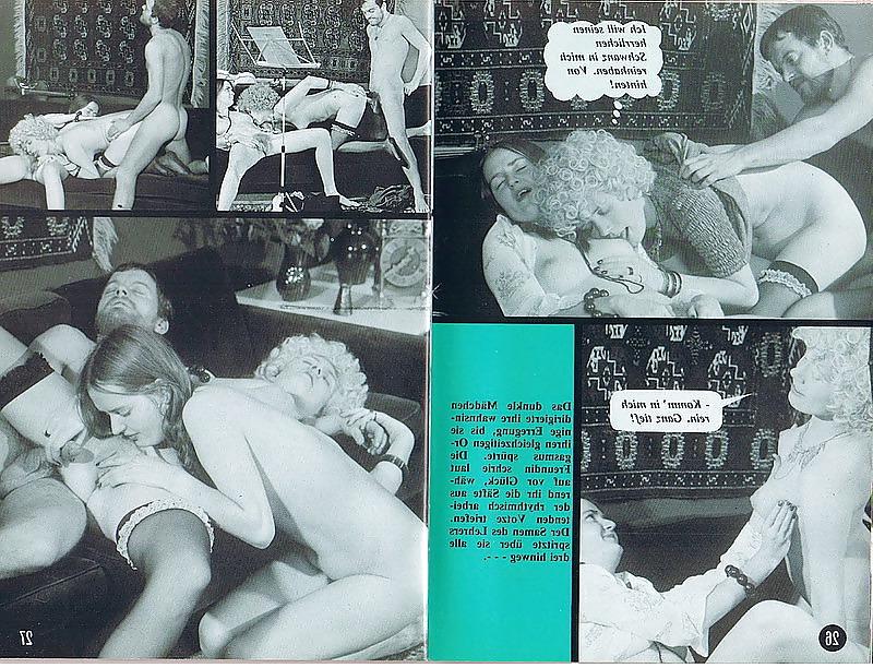 20P Vintage Magazines Samlet Week-end Sex 47 - 1977 German