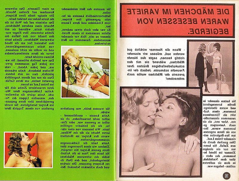 20P Vintage Magazines Samlet Week-end Sex 47 - 1977 German