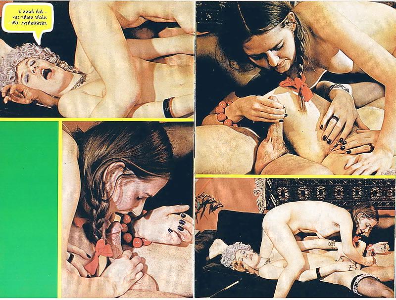 20P Vintage Magazines Samlet Week-end Sex 47 - 1977 German