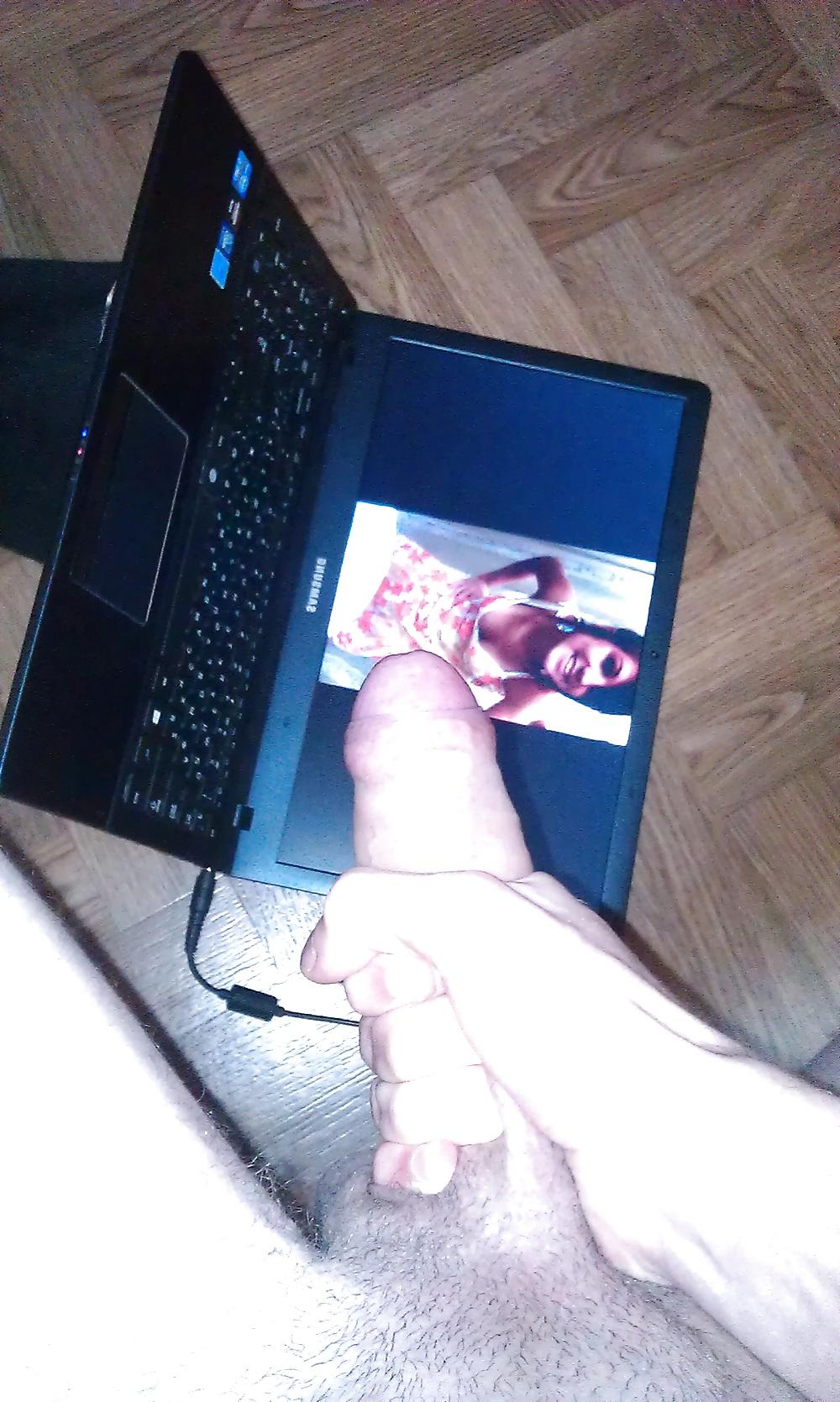 5P My sperm on your photo