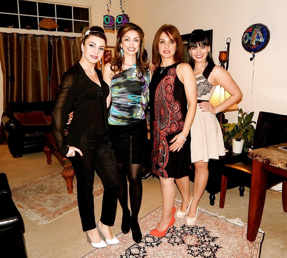 25P Persian Iranian Party Babes Sara Nekouei & friends 