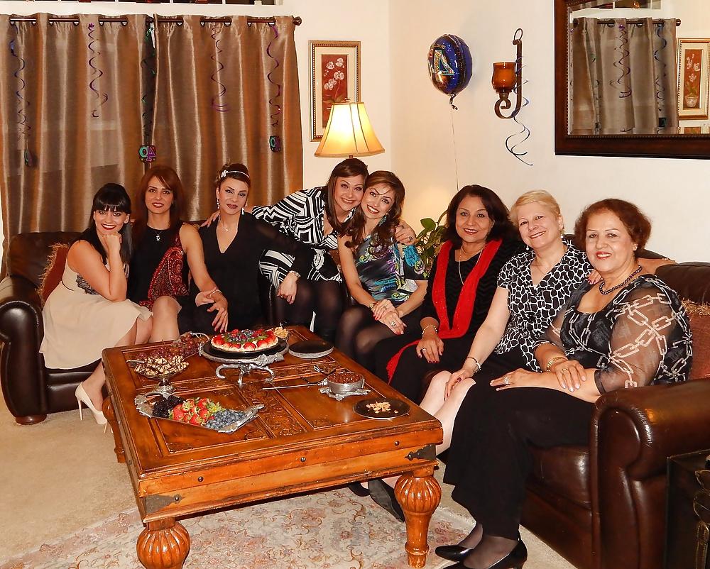 25P Persian Iranian Party Babes Sara Nekouei & friends 