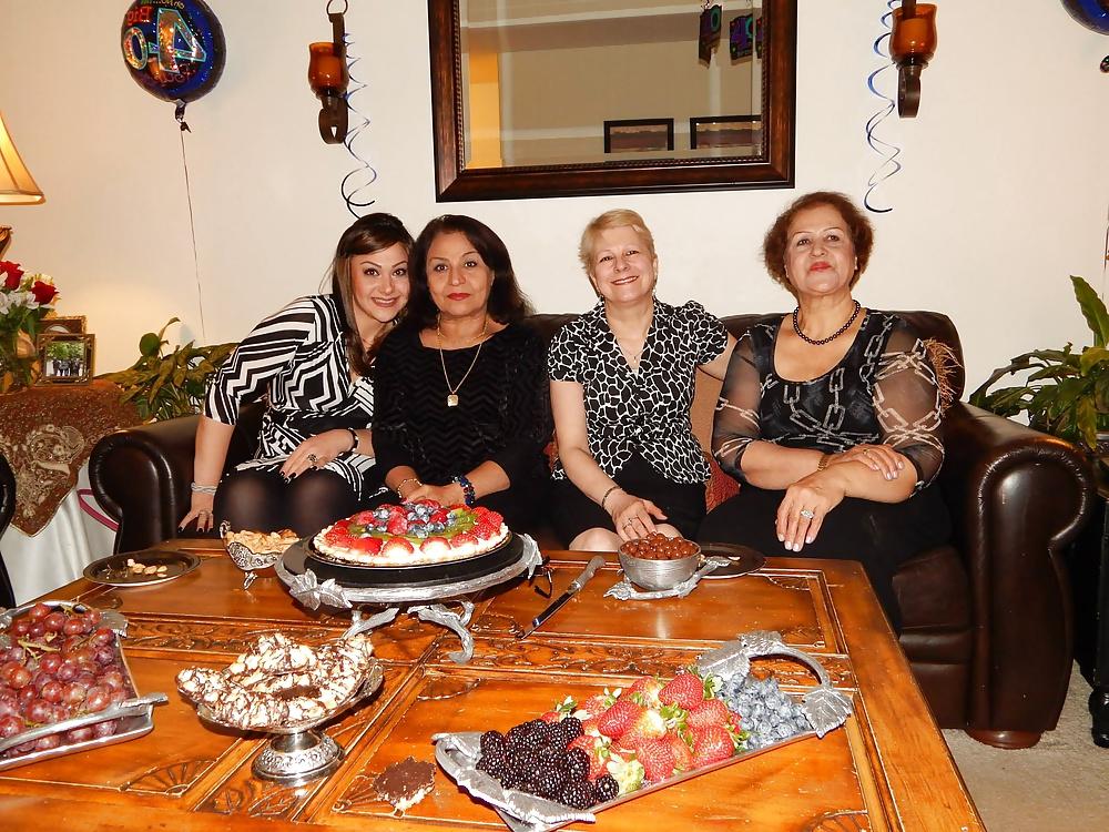 25P Persian Iranian Party Babes Sara Nekouei & friends 