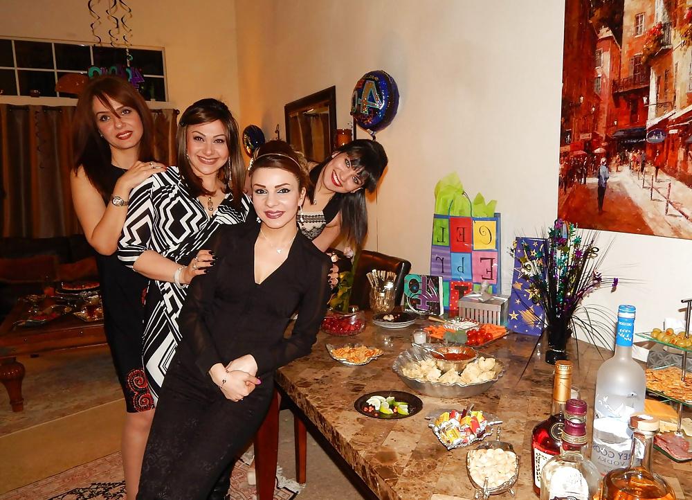 25P Persian Iranian Party Babes Sara Nekouei & friends 