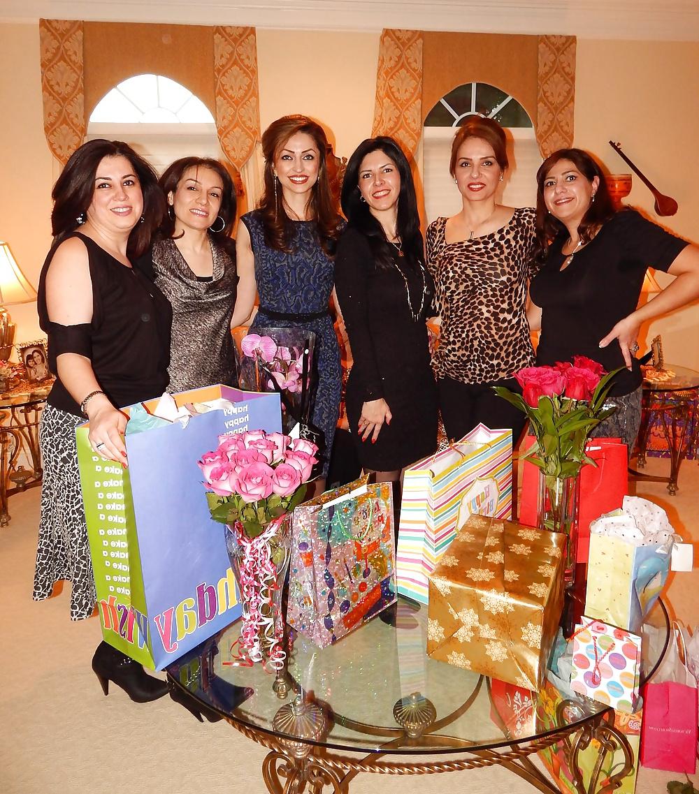 25P Persian Iranian Party Babes Sara Nekouei & friends 