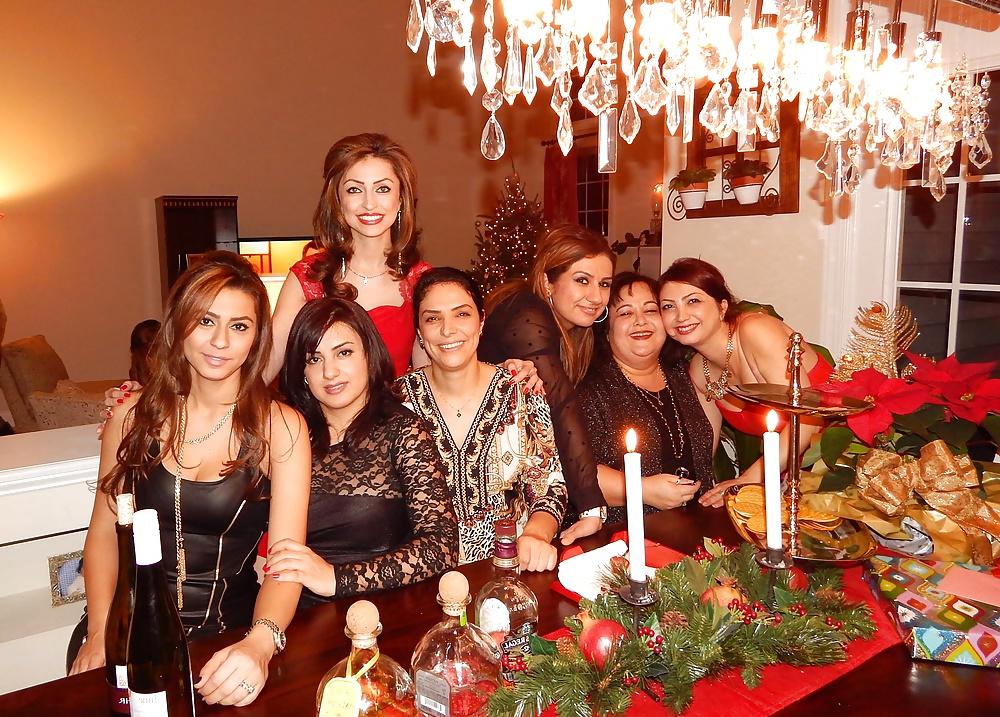 25P Persian Iranian Party Babes Sara Nekouei & friends 
