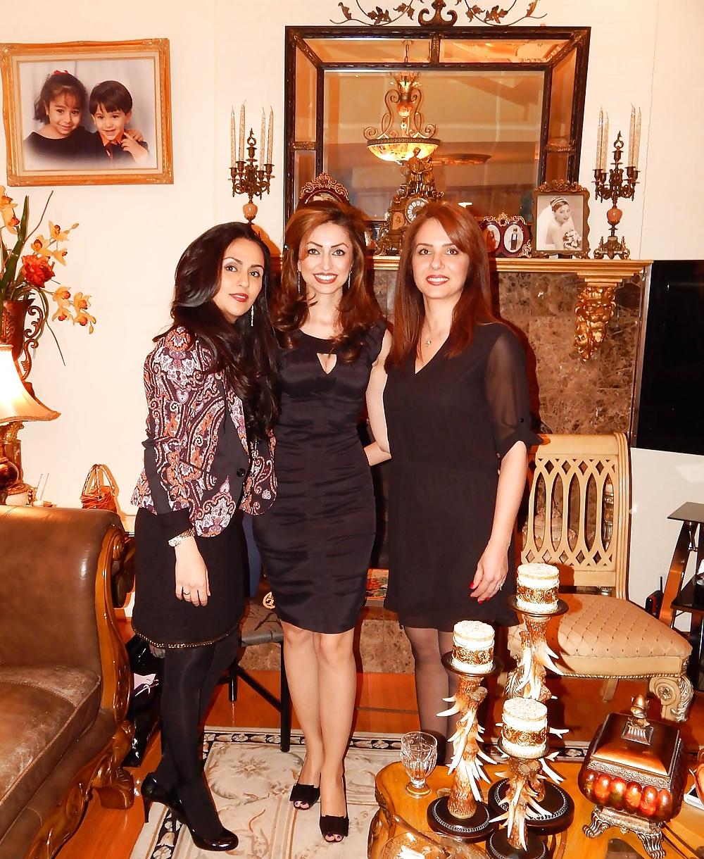 25P Persian Iranian Party Babes Sara Nekouei & friends 