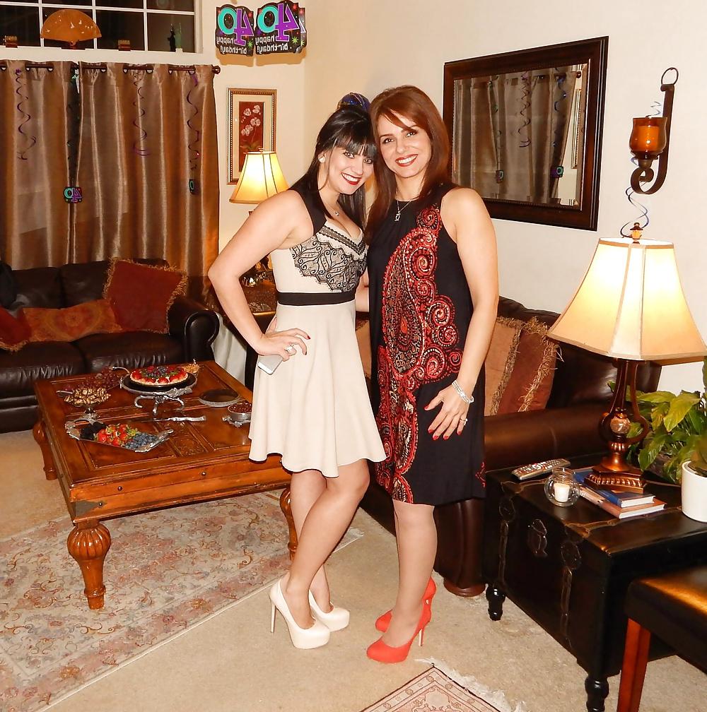 25P Persian Iranian Party Babes Sara Nekouei & friends 