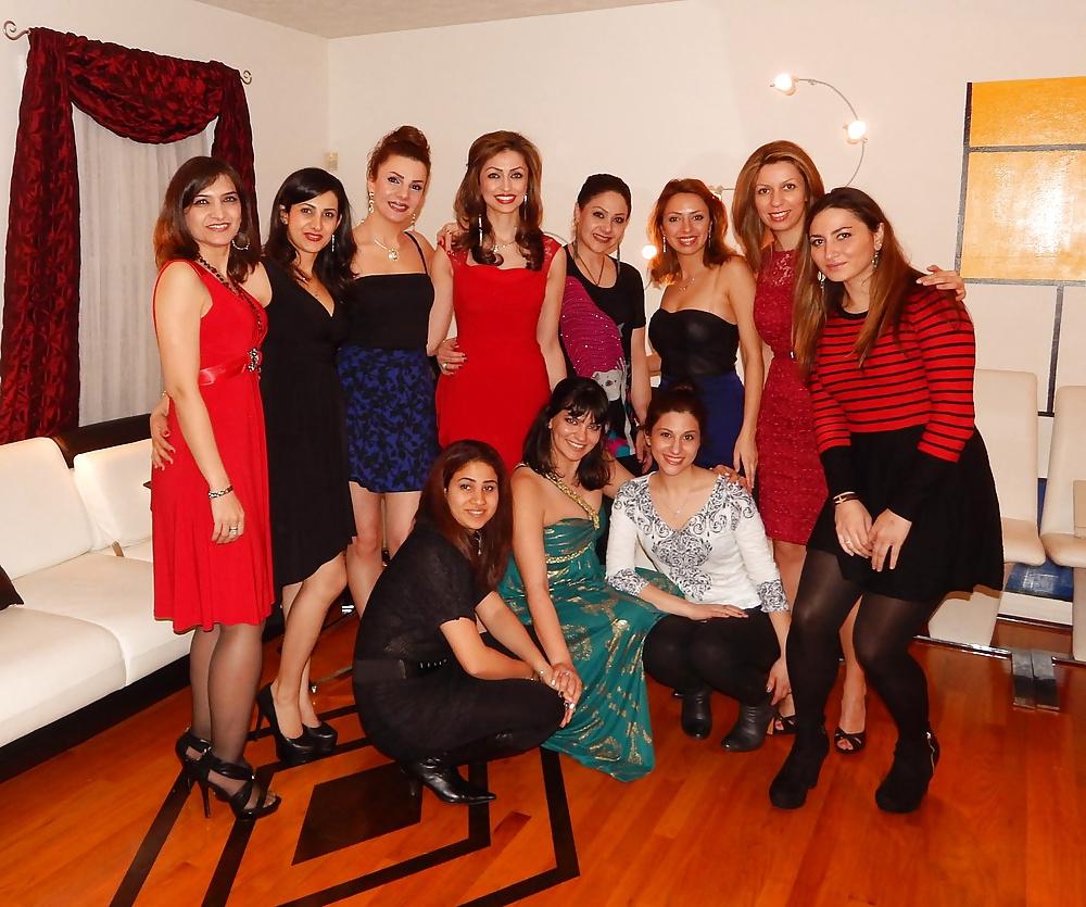 25P Persian Iranian Party Babes Sara Nekouei & friends 