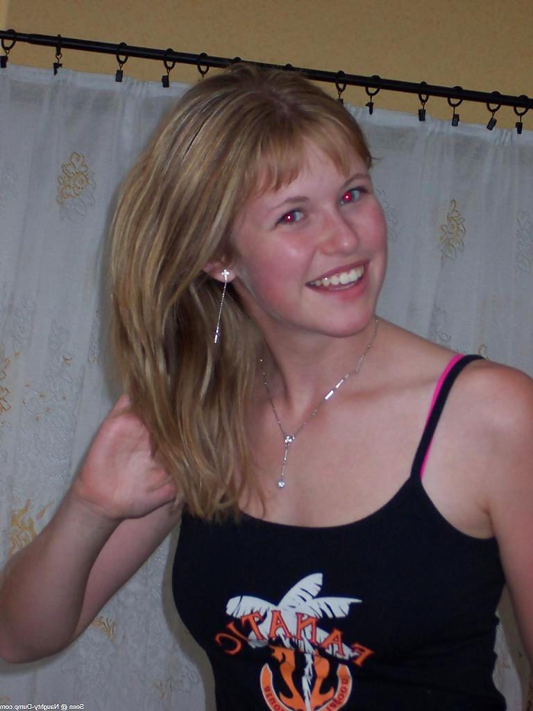 18P Smoking hot blonde teen titties